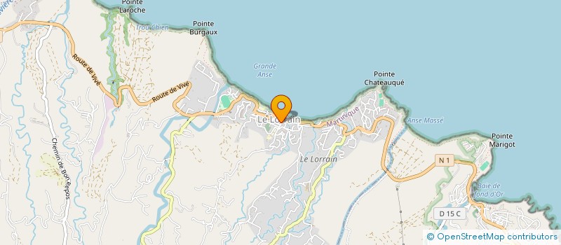 localisation de l'entreprise SCI SAINT-AIME  LE LORRAIN