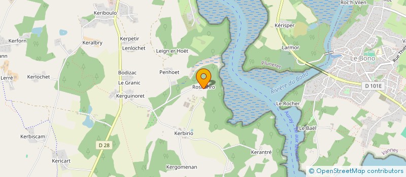 localisation de l'entreprise SCI SAINT-ALBIN  CRACH