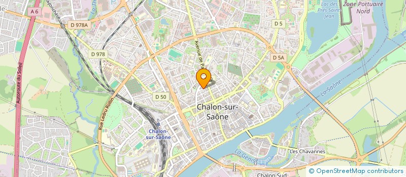 localisation de l'entreprise SCI SAINT ALEXANDRE à CHALON-SUR-SAONE