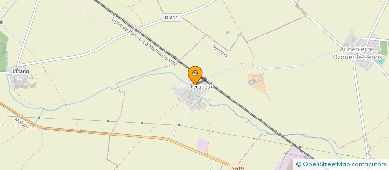 localisation de l'entreprise SCI SAINT AMAND à AUBEPIERRE-OZOUER-LE-REPOS