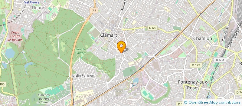 localisation de l'entreprise SCI SAINT AMANS à CLAMART