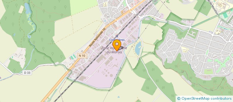 localisation de l'entreprise SCI SAINT AMBROISE à COIGNIERES