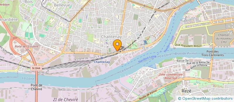 localisation de l'entreprise SCI SAINT AMEDEE à NANTES