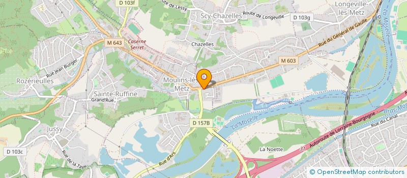 localisation de l'entreprise SCI SAINT ANDRE  LESSY