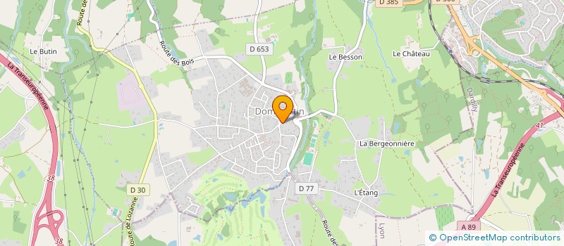 localisation de l'entreprise SCI SAINT ANDRE  LISSIEU