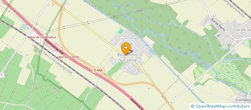 localisation de l'entreprise SCI SAINT ANDRE  BEAUMONT-SUR-VESLE