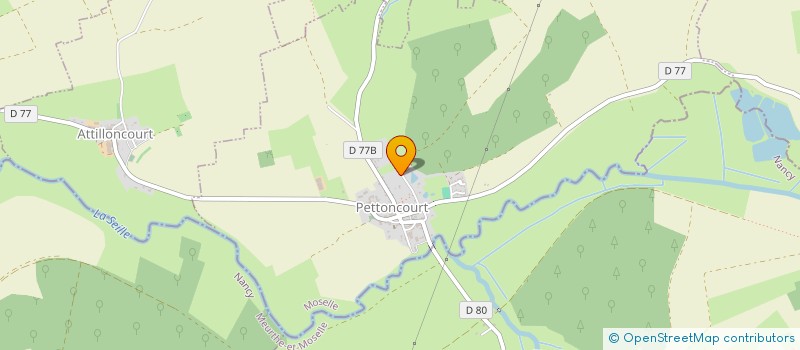 localisation de l'entreprise SCI SAINT ANDRE  AMELECOURT