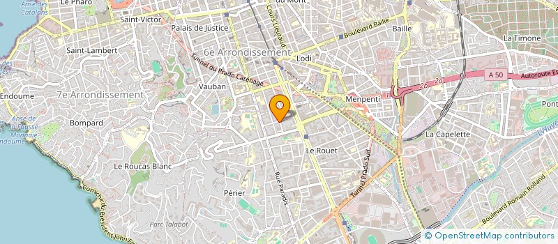 localisation de l'entreprise SCI SAINT ANDRE à MARSEILLE