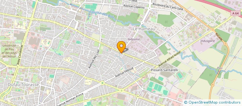 localisation de l'entreprise SCI SAINT ANDRE à PAU