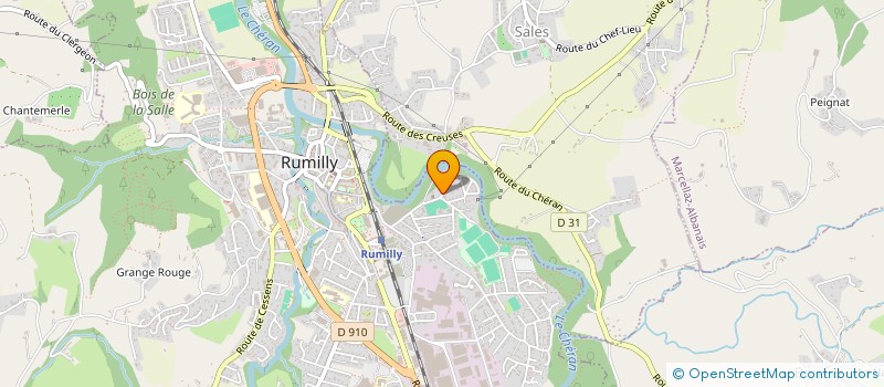 localisation de l'entreprise SCI SAINT ANDRE  RUMILLY
