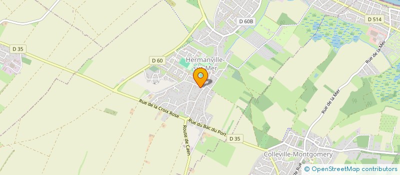 localisation de l'entreprise SCI SAINT ANDRE à HERMANVILLE-SUR-MER
