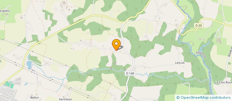 localisation de l'entreprise SCI SAINT ANDRE  PEAULE