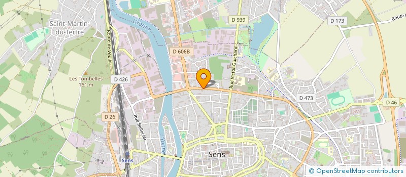 localisation de l'entreprise SCI SAINT ANTOINE  SENS