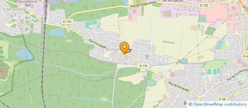 localisation de l'entreprise SCI SAINT ANTOINE  RICHWILLER