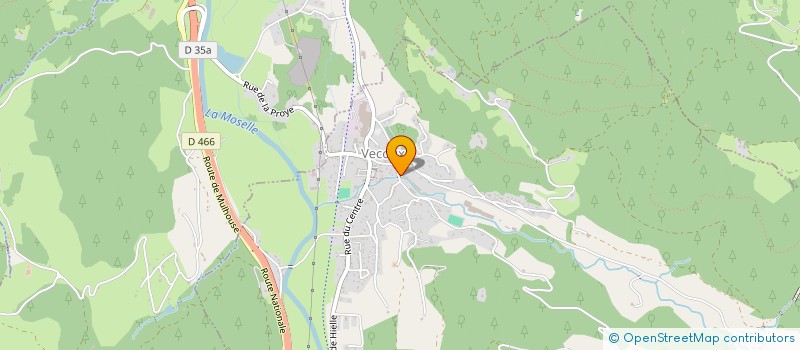 localisation de l'entreprise SCI SAINT ANTOINE  VECOUX