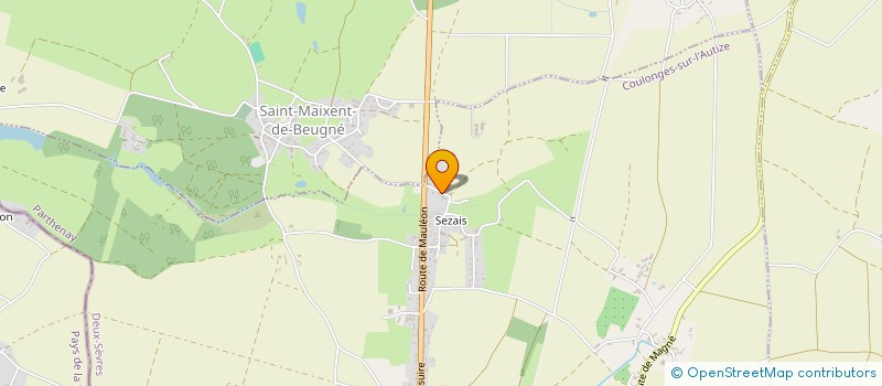 localisation de l'entreprise SCI SAINT ANTOINE à NIORT