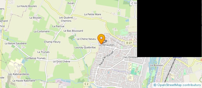 localisation de l'entreprise SCI SAINT ANTOINE  BETTON