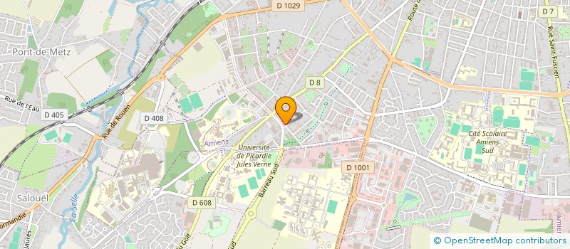 localisation de l'entreprise SCI SAINT ANTOINE à AMIENS