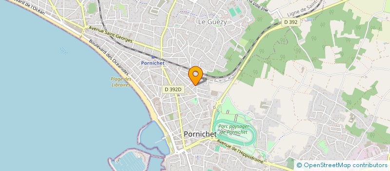 localisation de l'entreprise SCI SAINT-ANTOINE à PORNICHET