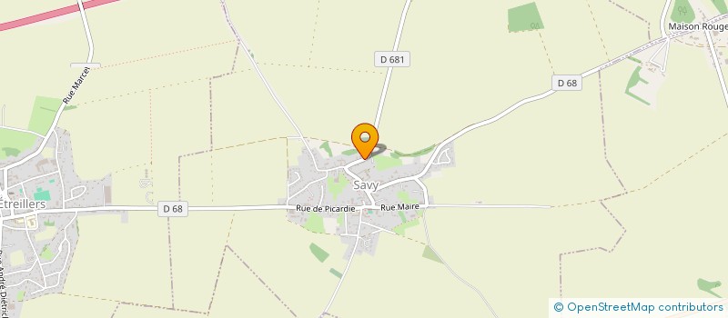 localisation de l'entreprise SCI SAINT-ANTOINE  FORESTE