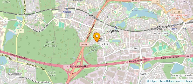 localisation de l'entreprise SCI SAINT ANTOINE à LOGNES