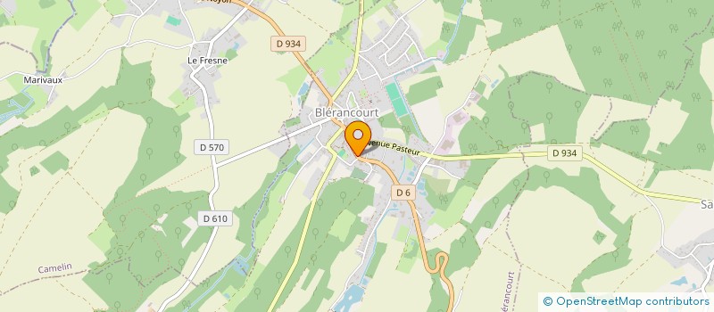 localisation de l'entreprise SCI SAINT ANTOINE  BLERANCOURT