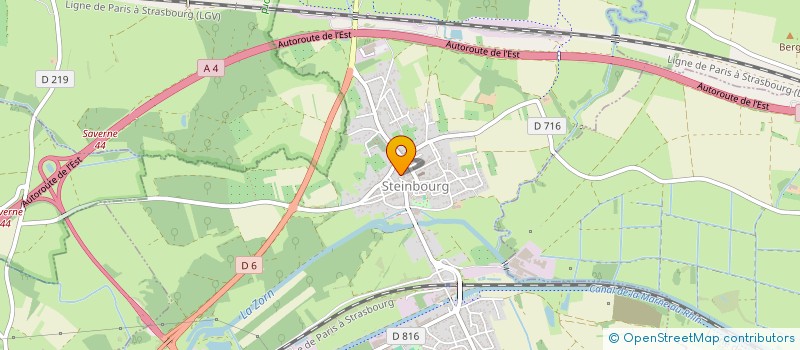 localisation de l'entreprise SCI SAINT ANTOINE  STEINBOURG