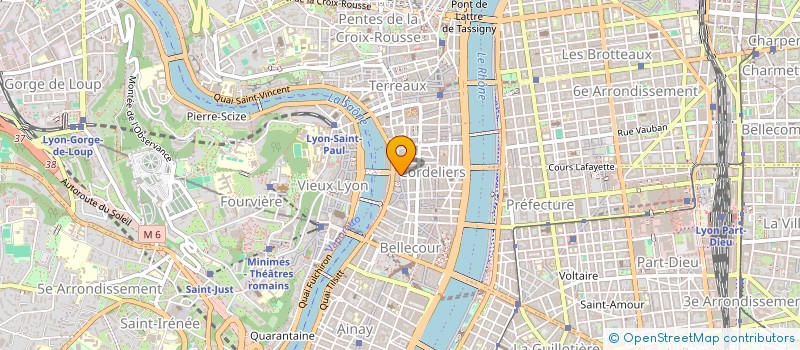 localisation de l'entreprise SCI SAINT ANTOINE  LYON