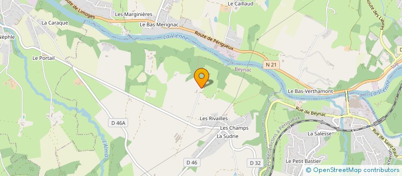 localisation de l'entreprise SCI SAINT ANTOINE à BEYNAC