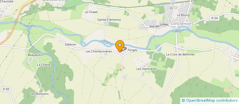 localisation de l'entreprise SCI SAINT ANTOINE DE LA OUINERIE à CONCREMIERS