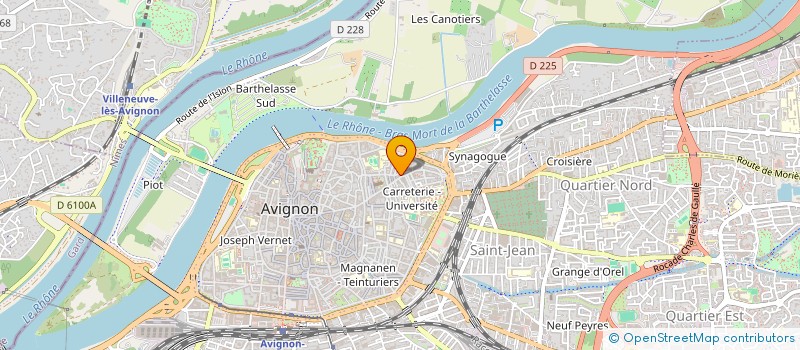 localisation de l'entreprise SCI SAINT ANTONIN  AVIGNON