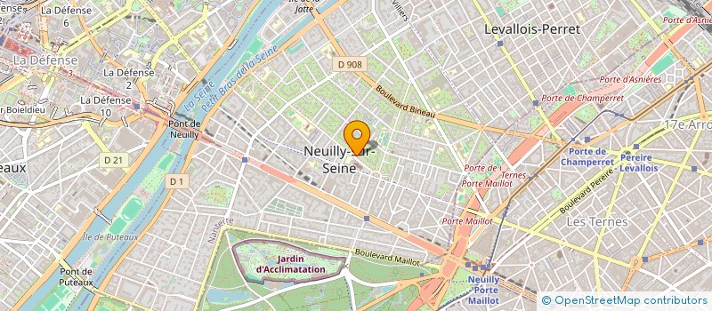 localisation de l'entreprise SCI SAINT ARNOULT SITBOW à NEUILLY-SUR-SEINE