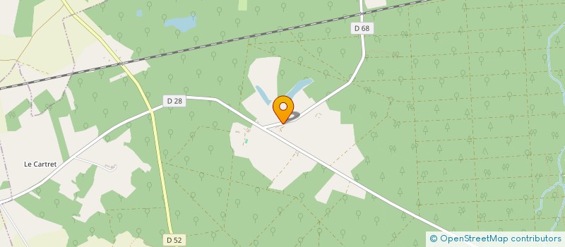 localisation de l'entreprise SCI SAINT AUBIN  PLEDELIAC