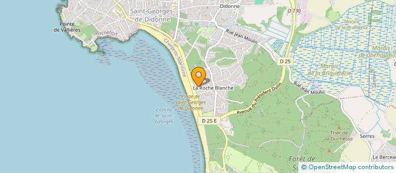 localisation de l'entreprise SCI  SAINT AUGUSTIN  SAINT-GEORGES-DE-DIDONNE