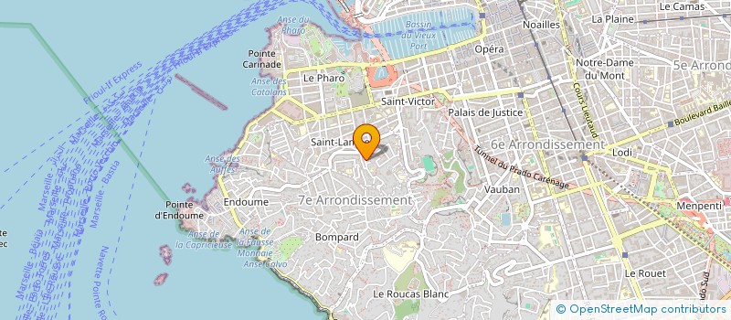 localisation de l'entreprise SCI SAINT BALTHAZAR à MARSEILLE