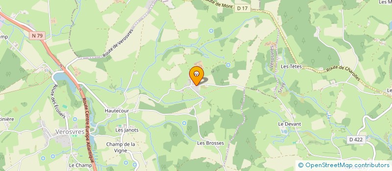 localisation de l'entreprise SCI SAINT BAPTISTE  SUIN