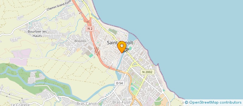localisation de l'entreprise SCI SAINT BENOIT - MONTFLEURY à SAINT-BENOIT