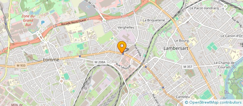 localisation de l'entreprise SCI SAINT BERNARD CLINIQUE VETERINAIRE à LILLE