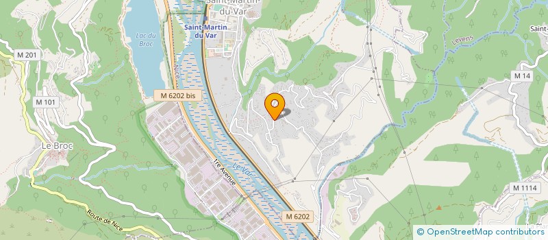 localisation de l'entreprise SCI SAINT BLAISE  SAINT-BLAISE