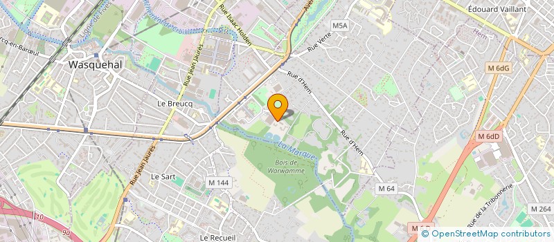 localisation de l'entreprise SCI SAINT BONAVENTURE 2015 à CROIX