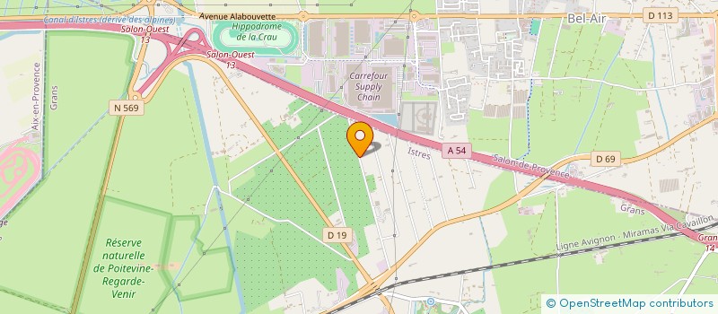 localisation de l'entreprise SCI SAINT BONNET  GRANS