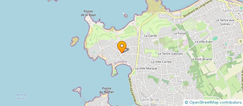 localisation de l'entreprise SCI SAINT BRIAC  SAINT-BRIAC-SUR-MER