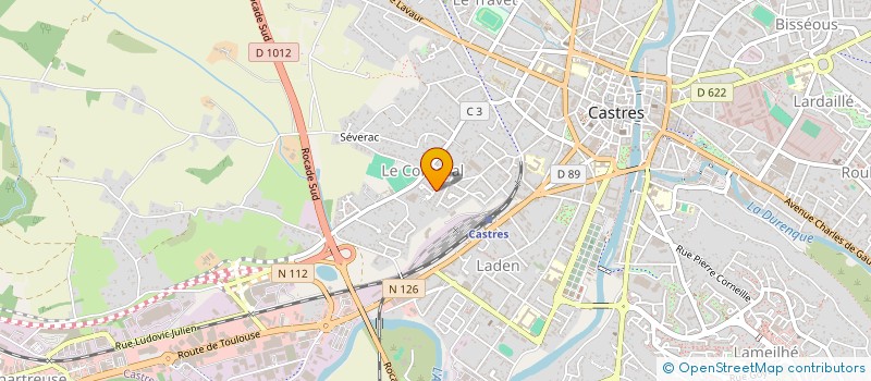 localisation de l'entreprise SCI SAINT BRICE  CASTRES