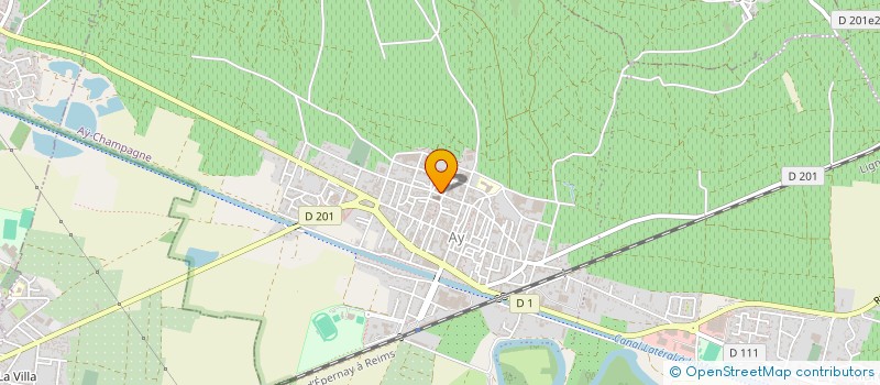 localisation de l'entreprise SCI  SAINT BRICE  AY-CHAMPAGNE