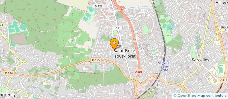 localisation de l'entreprise SCI SAINT BRICE OPTIC à SAINT-BRICE-SOUS-FORET