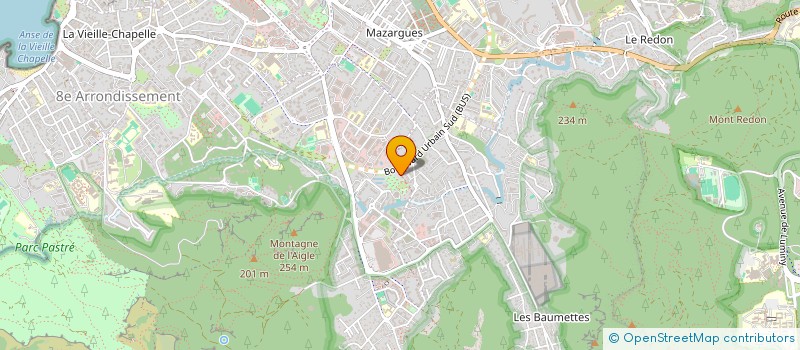 localisation de l'entreprise SCI SAINT CANNAT à MARSEILLE