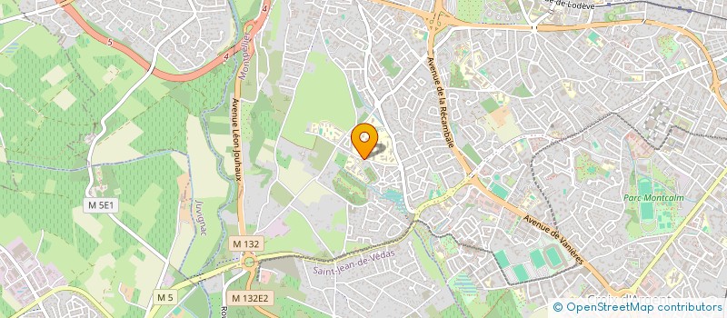 localisation de l'entreprise SCI SAINT CASTOR à MONTPELLIER