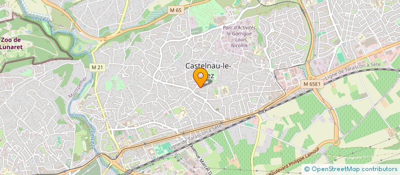 localisation de l'entreprise SCI SAINT CHARLES  CASTELNAU-LE-LEZ