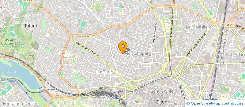 localisation de l'entreprise SCI SAINT CHARLES à DIJON
