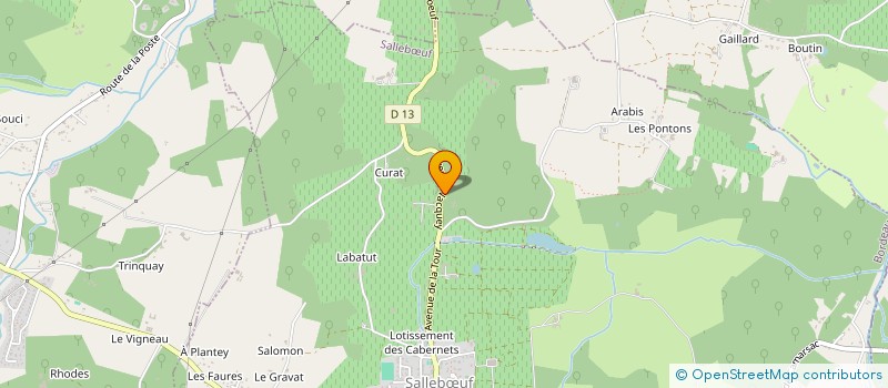 localisation de l'entreprise SCI SAINT CHARLES  SALLEBUF